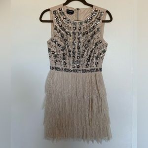 bebe Beaded Cocktail Dress